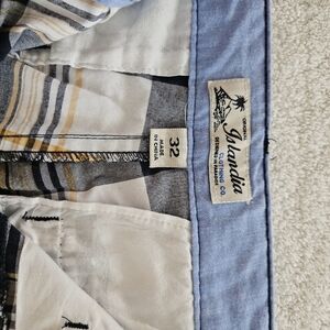 Islandia, plaid to the knee shorts